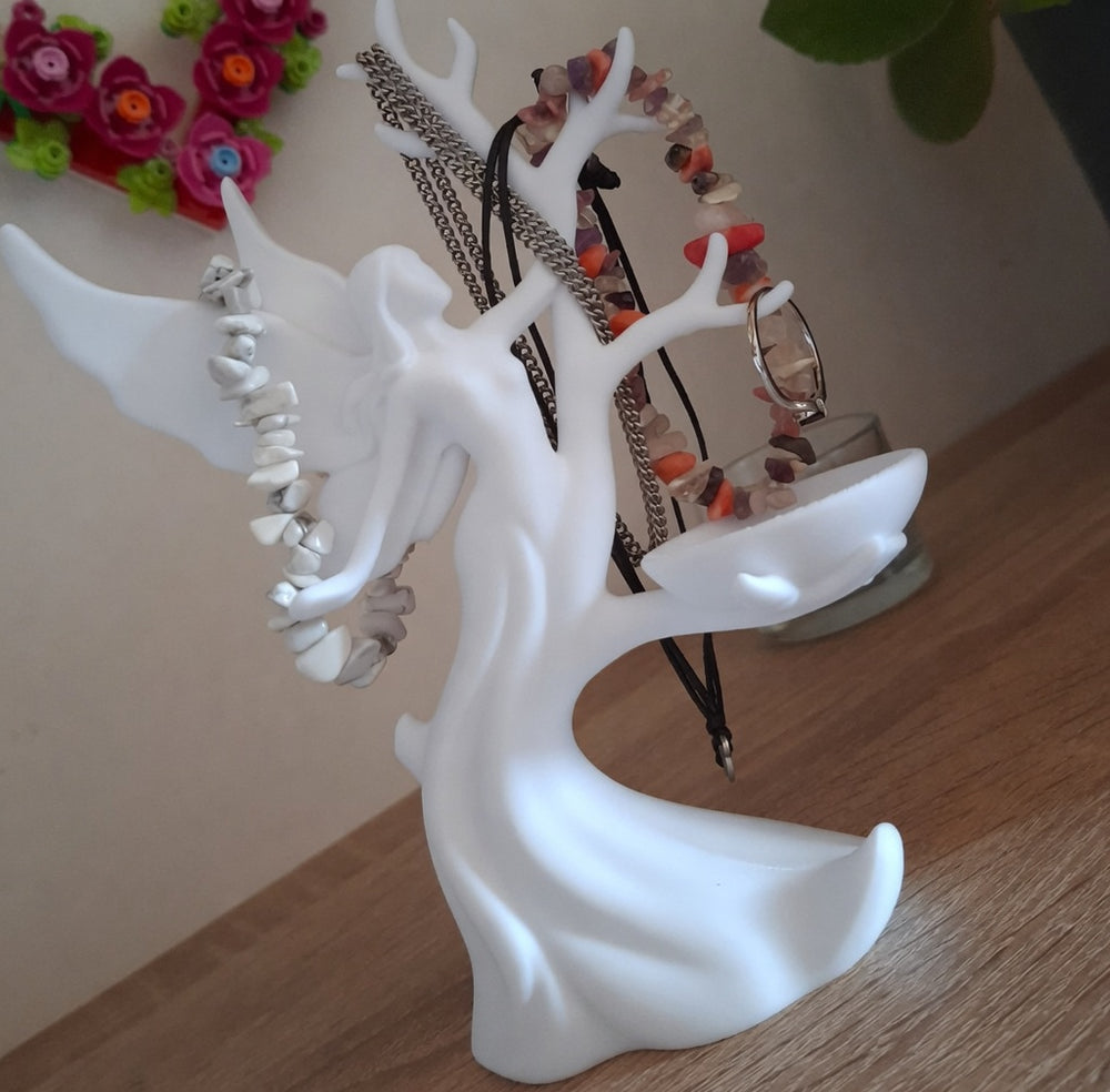 Tangle-Free Fairy Branch Jewelry Display & Ring Holder
